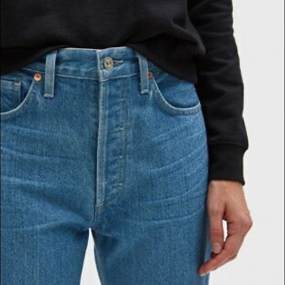 CITIZENS OF HUMANITY GIA HIGH RISE ANKLE STRAIGHT - Picture 3 of 5